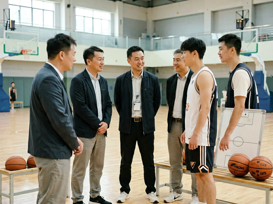 篮球赛前热身，状态火热